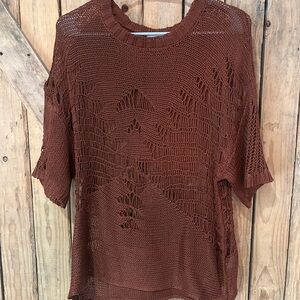 HYFVE Rust Knit Sweater